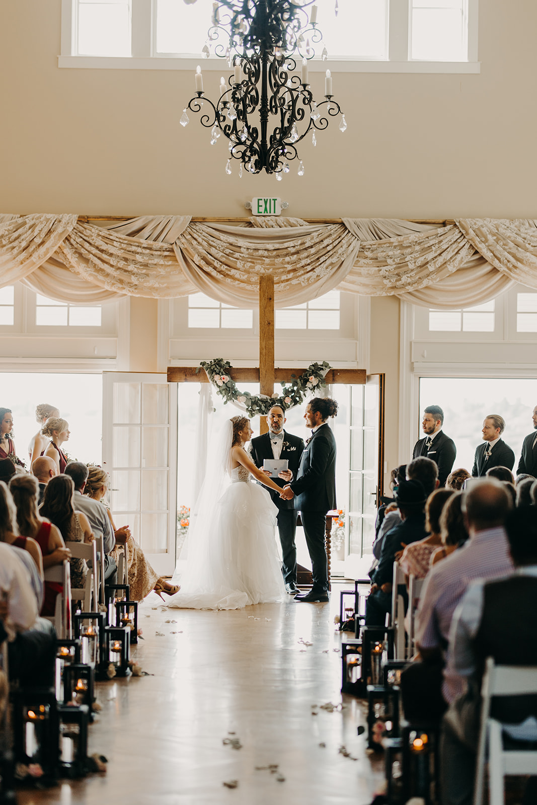 ceremony at Flying Horse Ranch
